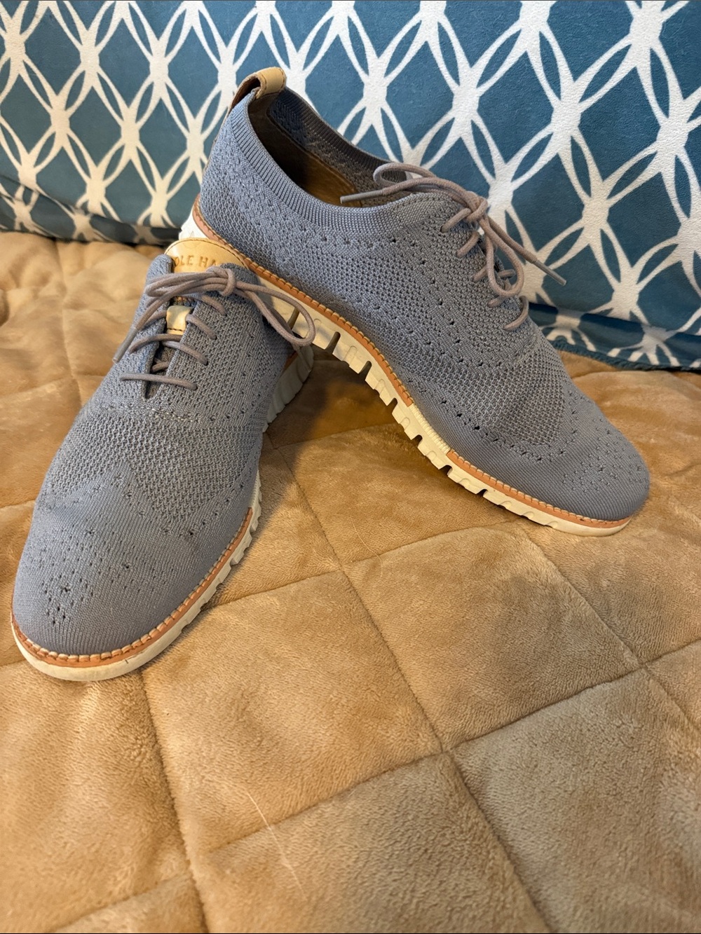 Cole Haan Zerogrand Stitchlite Men's Lightweight Knit Lace-Up Oxford